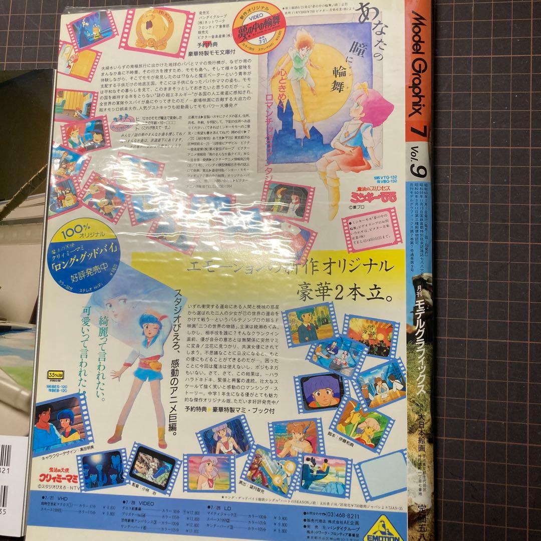 宮崎駿ワールド大研究所&Model Graphix 1985vol.9 2冊
