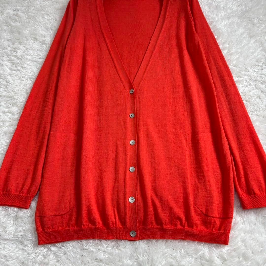 FOXEY フォクシー　カシミヤシルクロングカーディガン　Mist 近年　現行