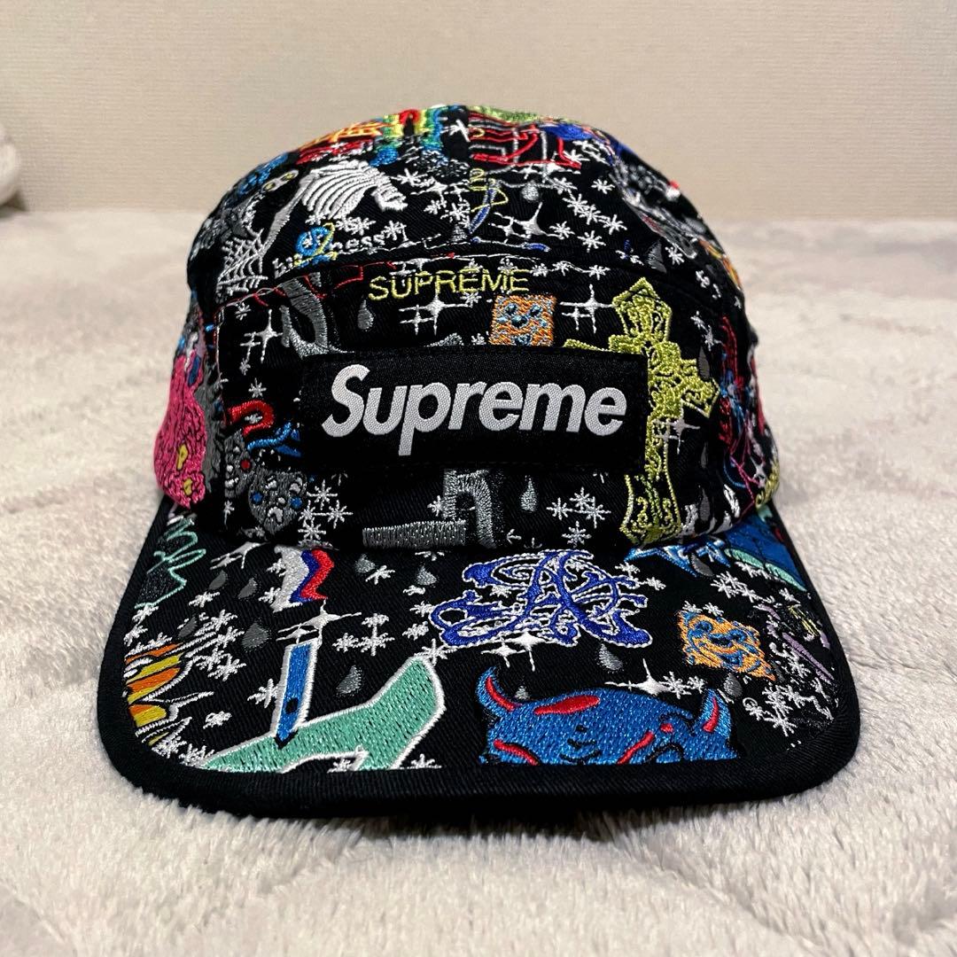 M*送様 Supreme AOI Embroidered Camp Cap
