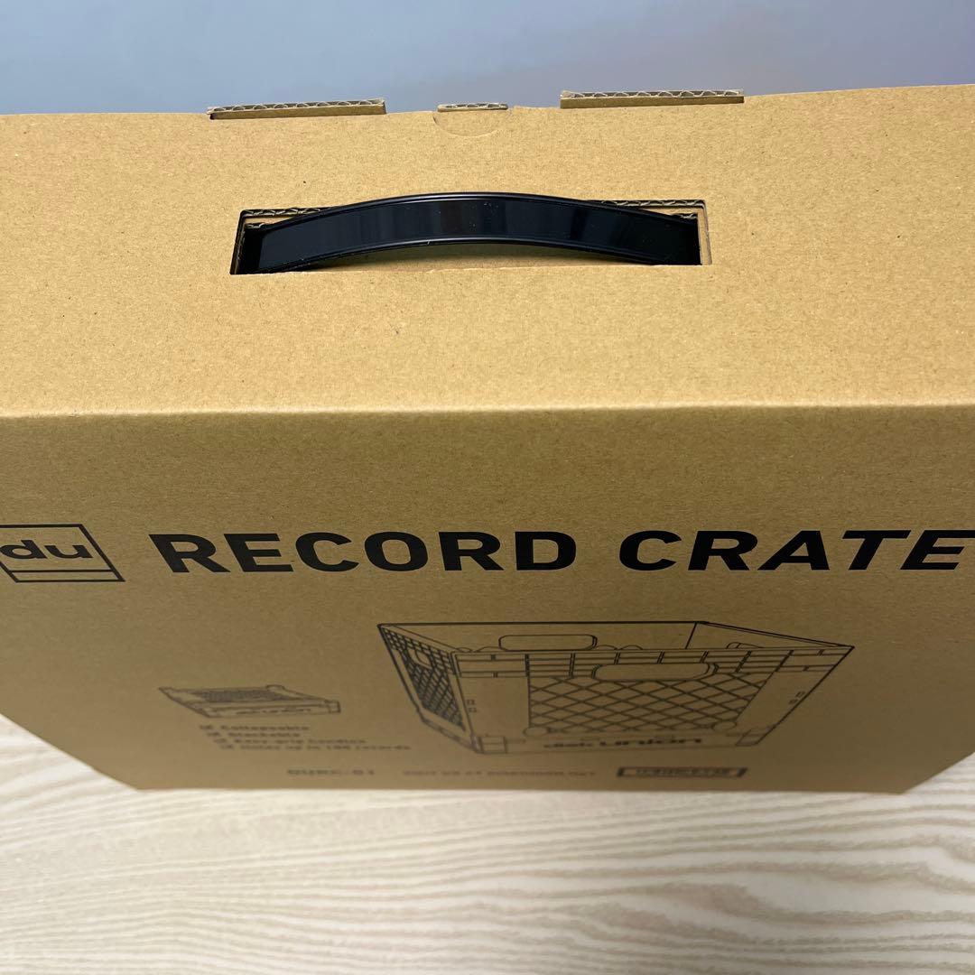 Record Crate レコードクレートDURC-01レコード 収納ボックス