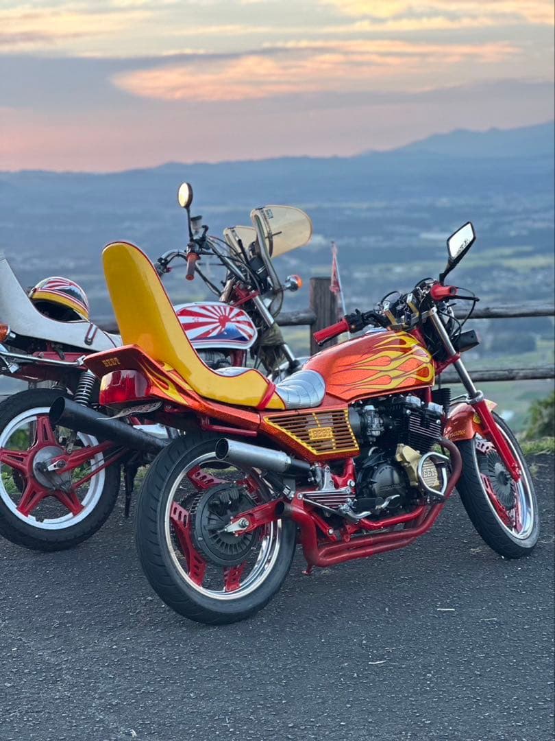 CBX400F外装 三段シートセット