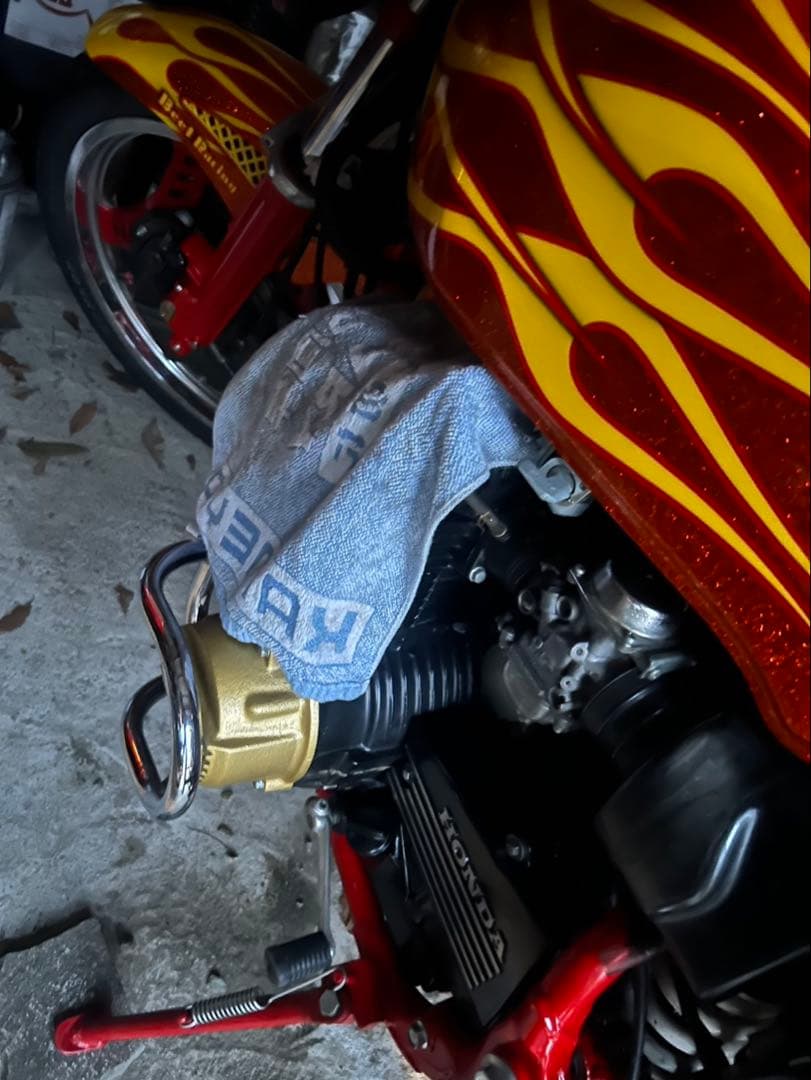 CBX400F外装 三段シートセット