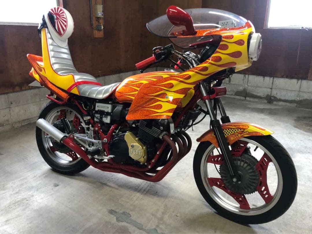 CBX400F外装 三段シートセット