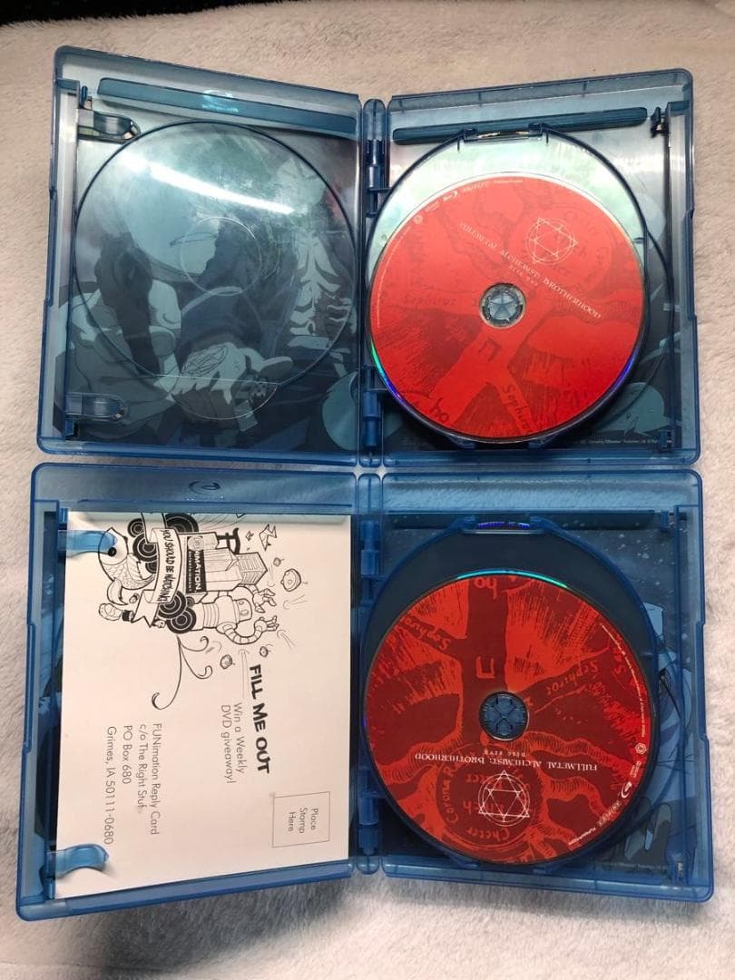 北米版　鋼の錬金術師 FULLL ALCHEMIST 　Blu-ray