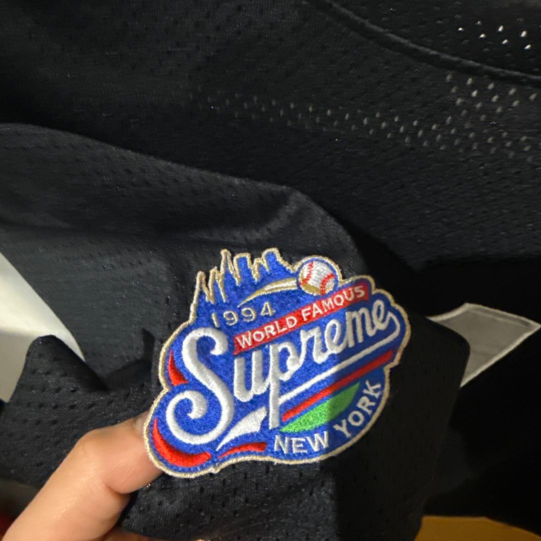 は*め様 Supreme メッシュTシャツ ブラック L 背番号11