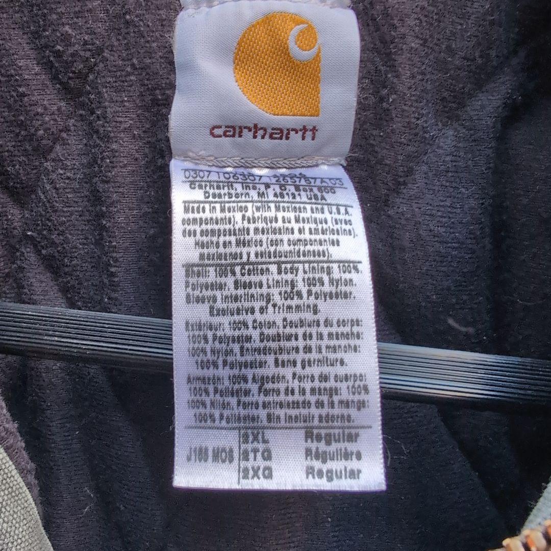 Carhartt サンタフェボンバージャケット　J165MOS グリーン