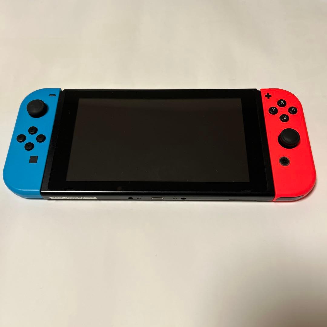 【箱付き】Nintendo Switch 本体 青/赤 128GB SDカード付