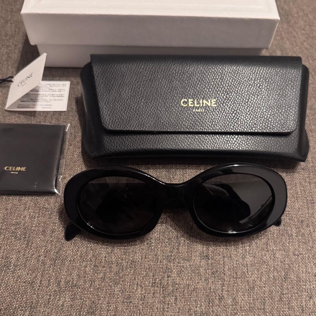 【CELINE】トリオンフ　ブラック サングラス