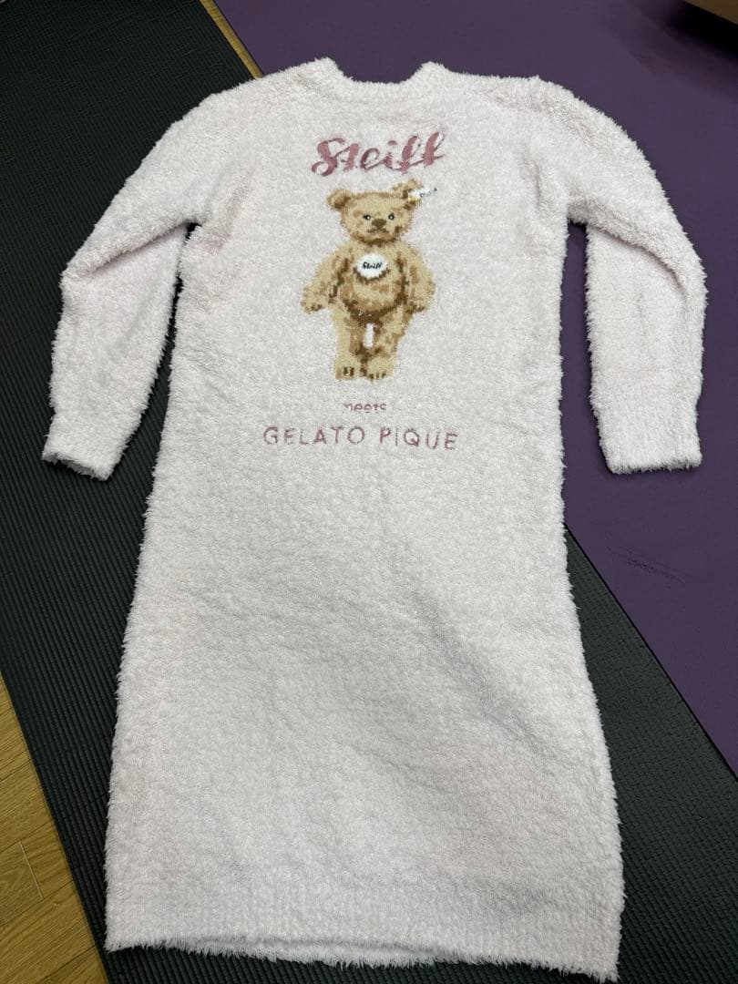 新品 Steiff × GELATO PIQUE ルームウェア ワンピ最終値下げ