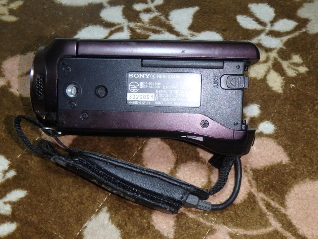 SONY HDR-CX480 ハイビジョン ビデオカメラ 動作品