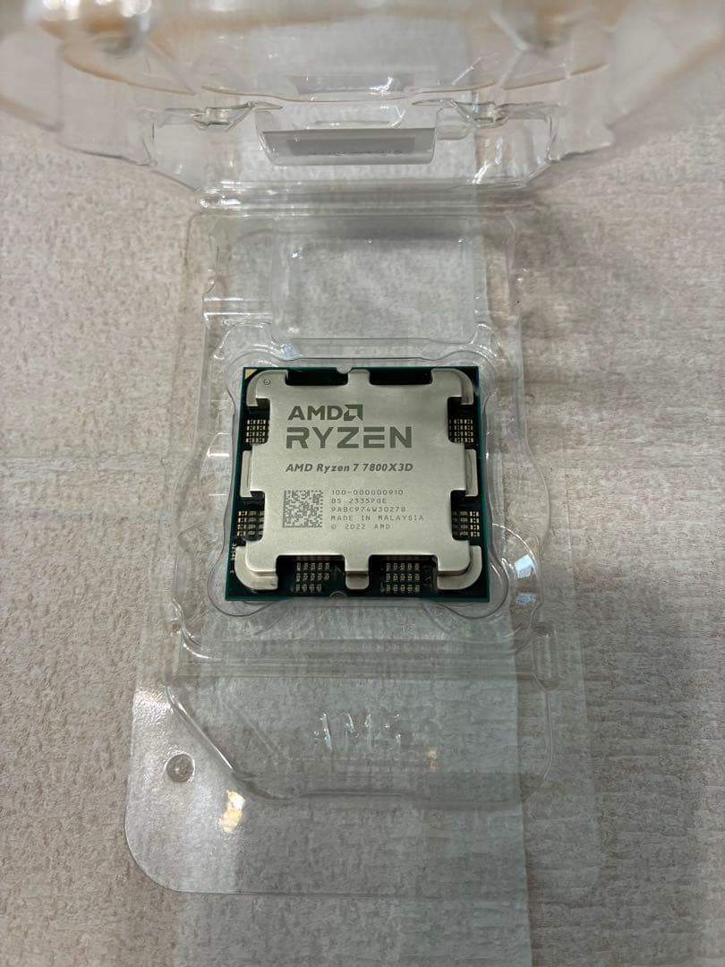 【中古動確済み】Ryzen 7 7800X3D