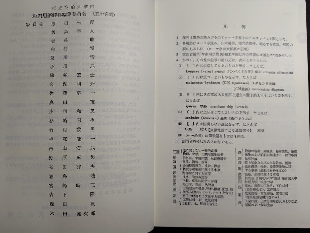 和英英和 船舶用語辞典【改訂第17版】　成山堂書店　東京商船大学編集委員会
