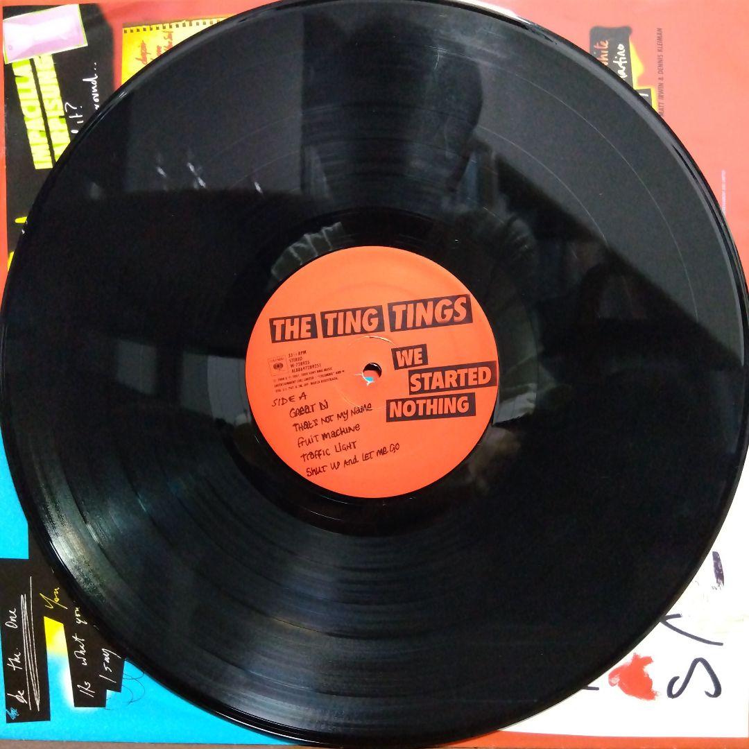 TING TINGS WE STARTED NOTHING LP•7”epセット
