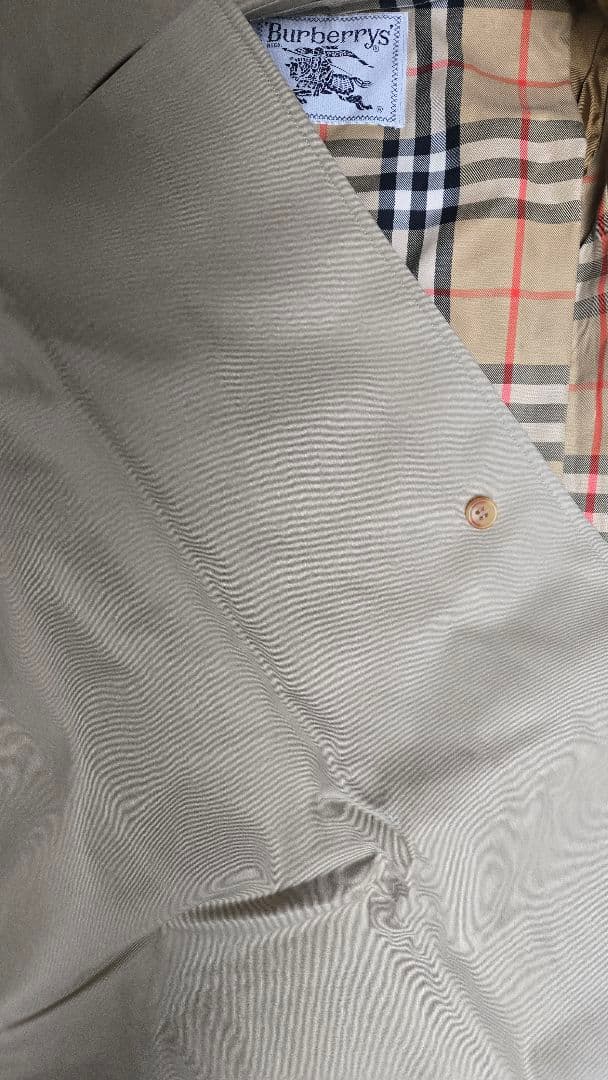 Burberry ベージュ ステンカラーコート タグ付未使用　11ar