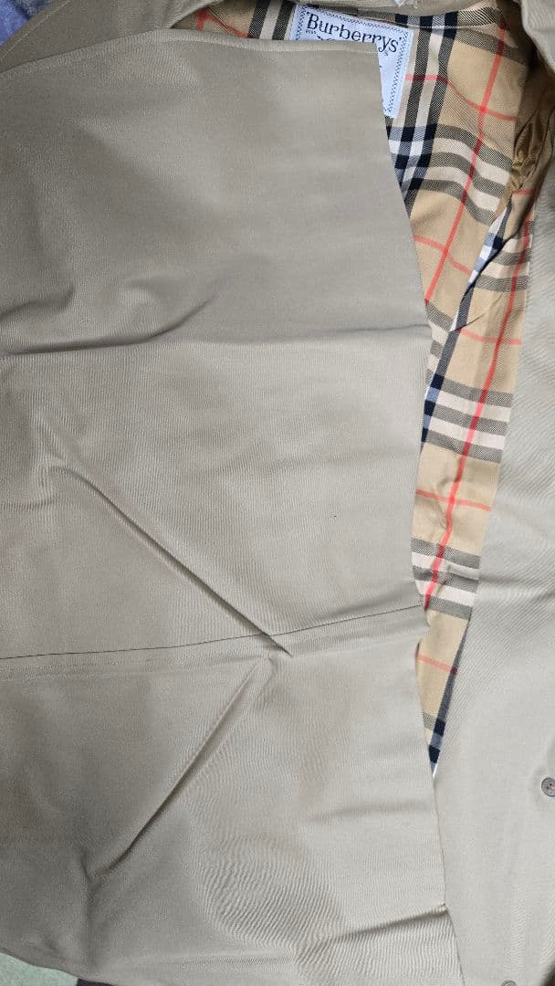 Burberry ベージュ ステンカラーコート タグ付未使用　11ar