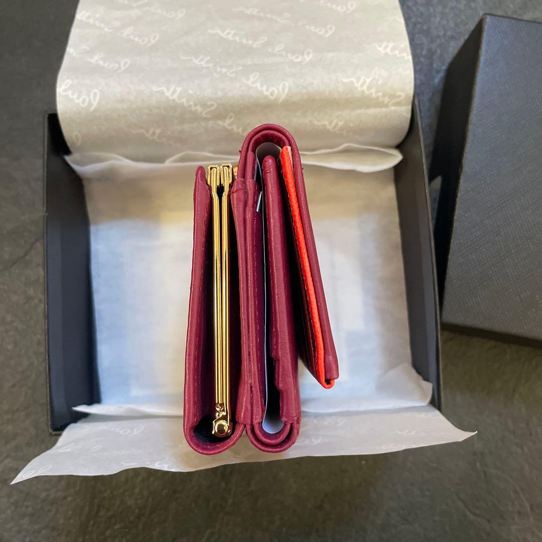 専用Paul Smith三つ折り財布 PWD544ローズ