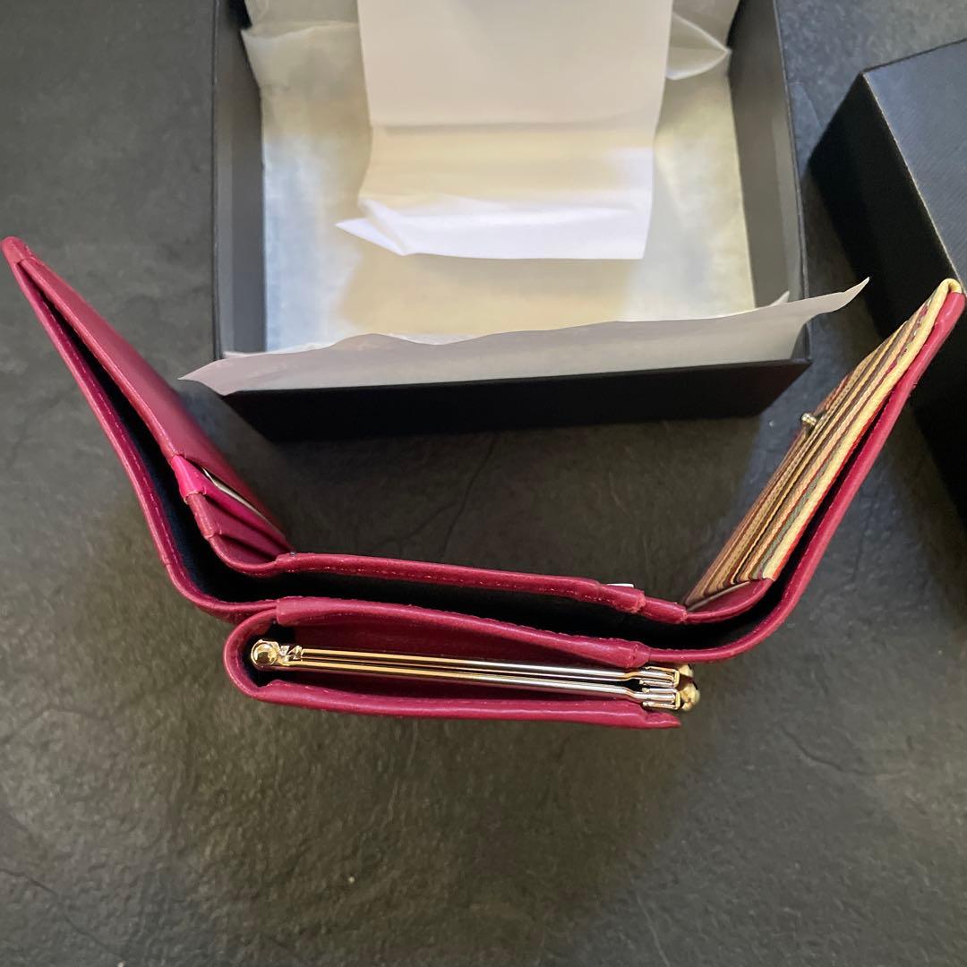 専用Paul Smith三つ折り財布 PWD544ローズ