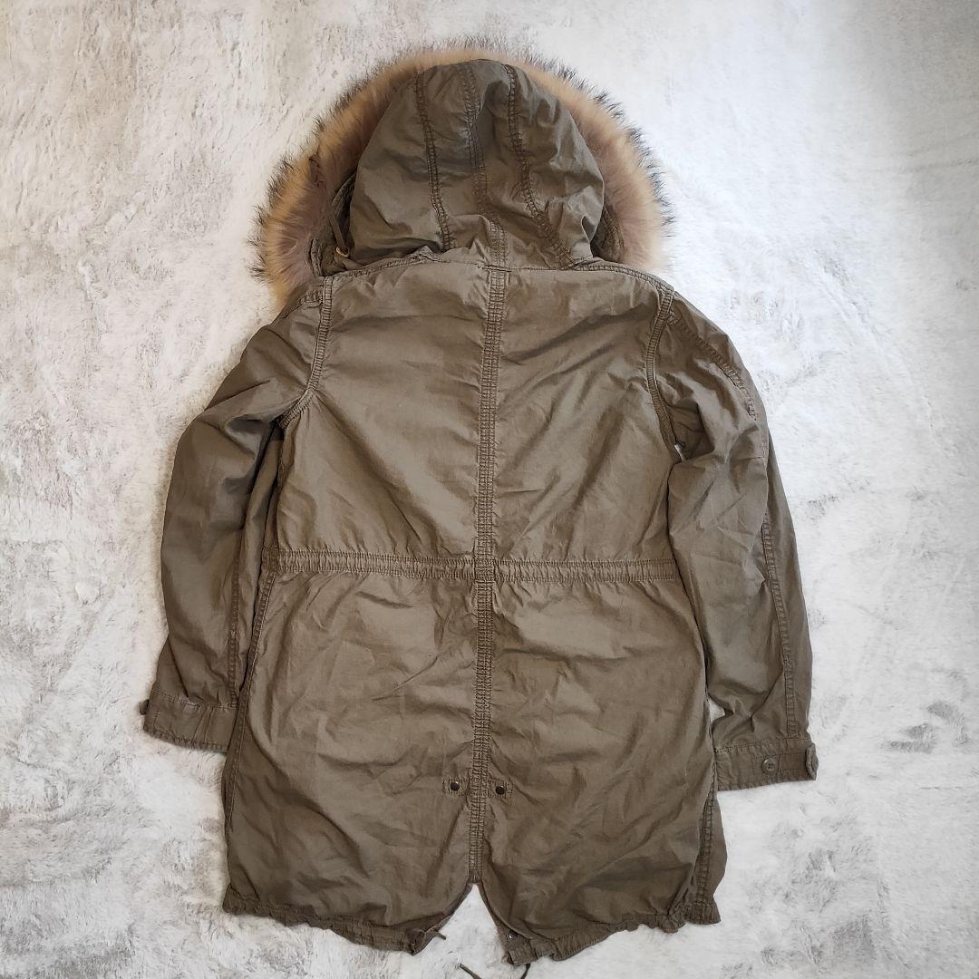 【美品】GOA モッズコート ラクーンファー　グランジ フェアリー y2k