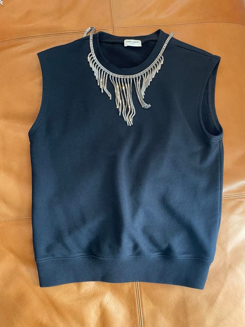 Saint Laurent Paris チェーンベスト