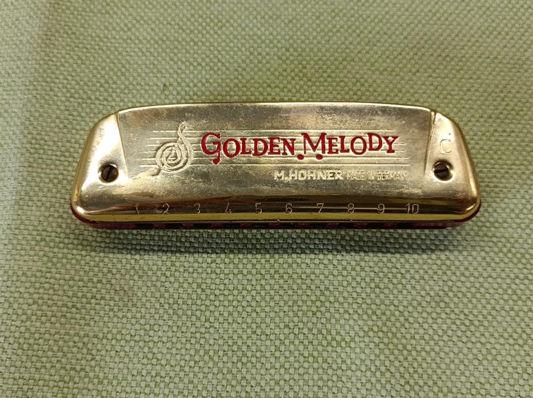 都《SPNXP》HOHNER　ホーナー　GOLDEN　MELODY　ハーモニカ