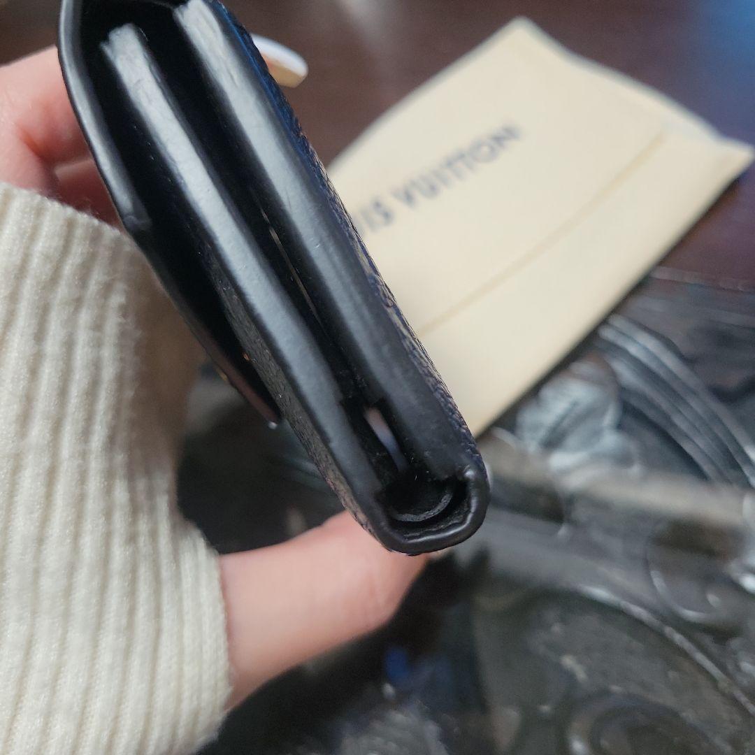 ルイ・ヴィトン ブラック 三つ折り財布