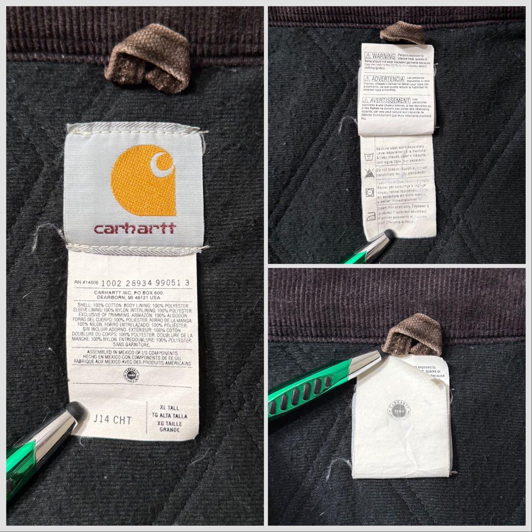 美品！Carhartt サンタフェジャケット XL チェスナット 茶 ブラウン
