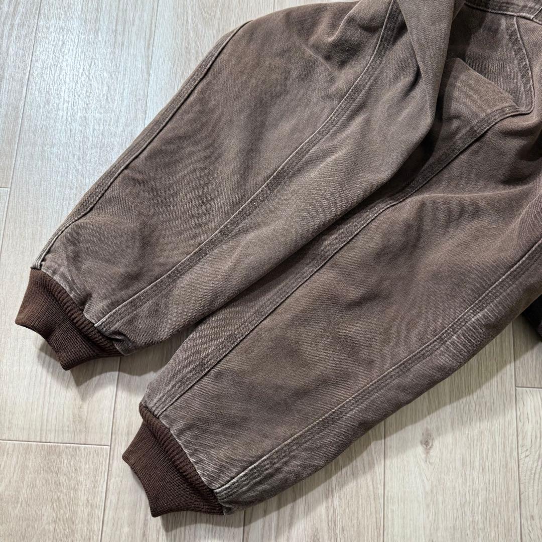 美品！Carhartt サンタフェジャケット XL チェスナット 茶 ブラウン