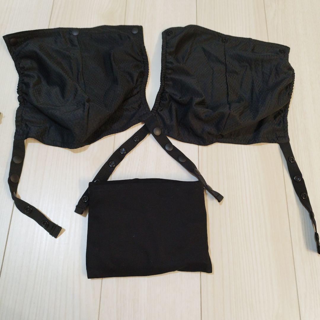 【美品】napnap ふたご抱っこひも ネイビー　双子　抱っこ紐