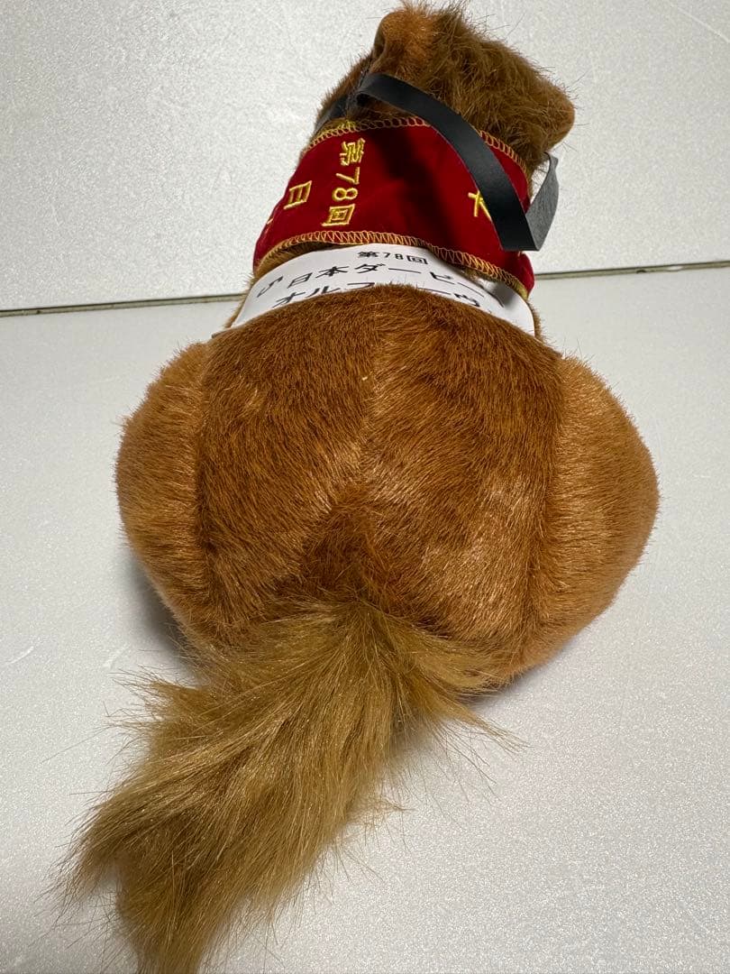 競馬ぬいぐるみ　オルフェーヴル号　日本ダービー 　HOTMILK