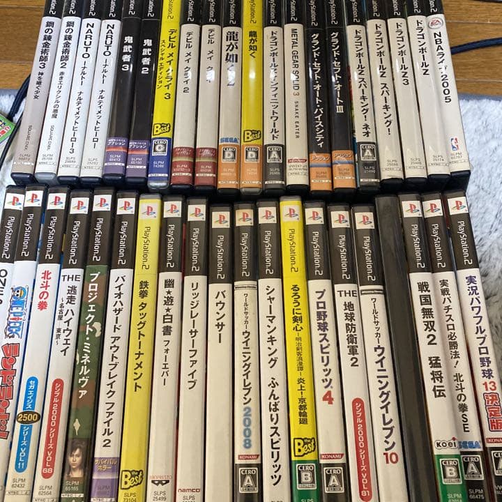 PS2 本体　カセット39本付き！