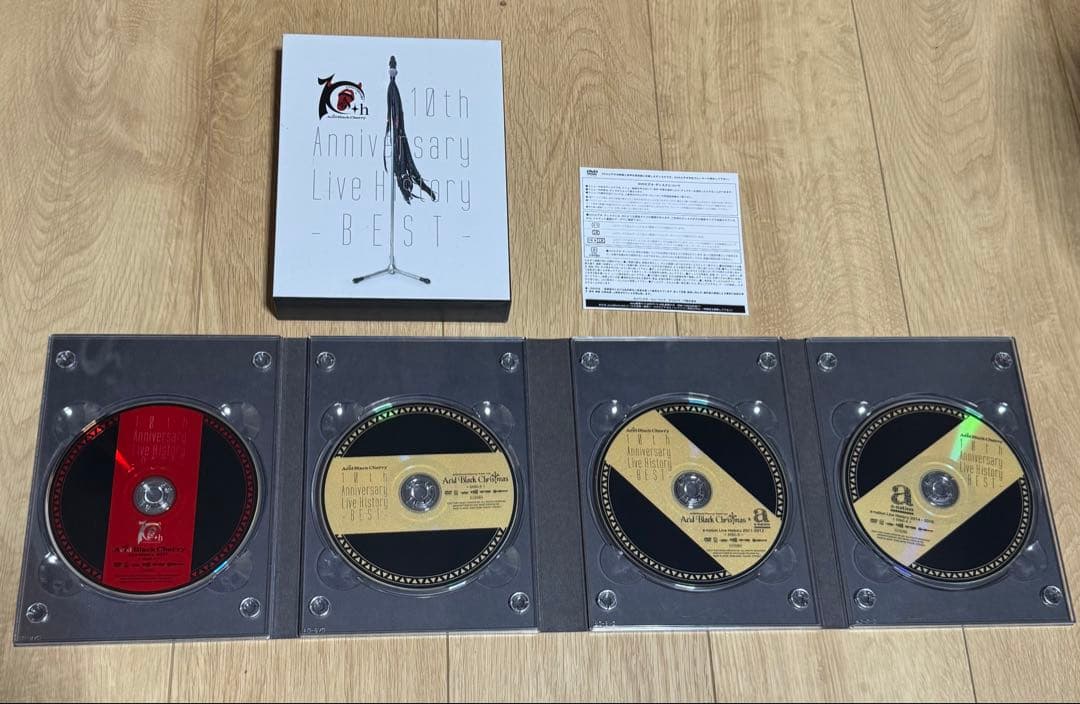 acidBlackCherry10thlive 4dvdのみ