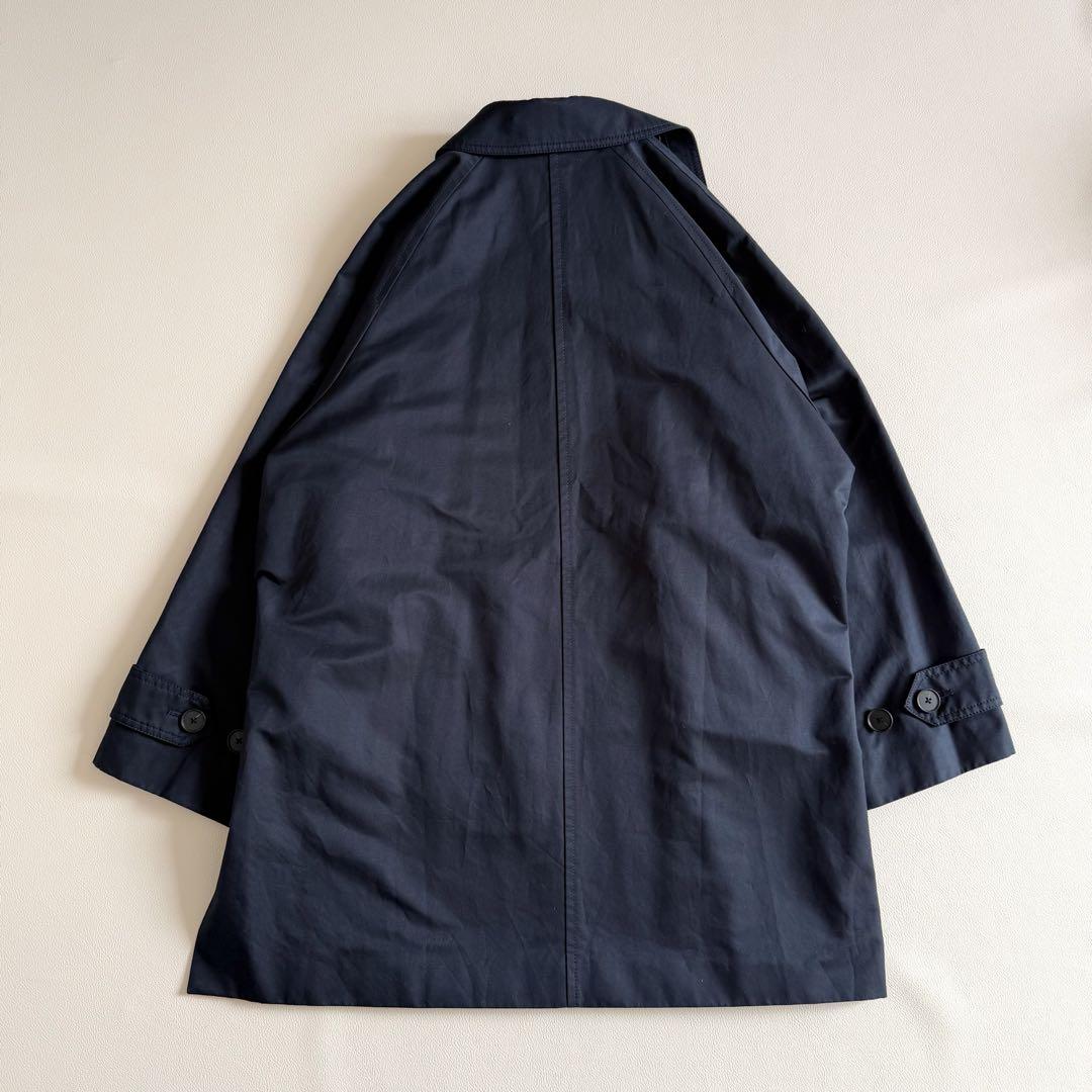 美品　25SS　スピック&スパン　T/Cギャバジンステンカラーコート　36