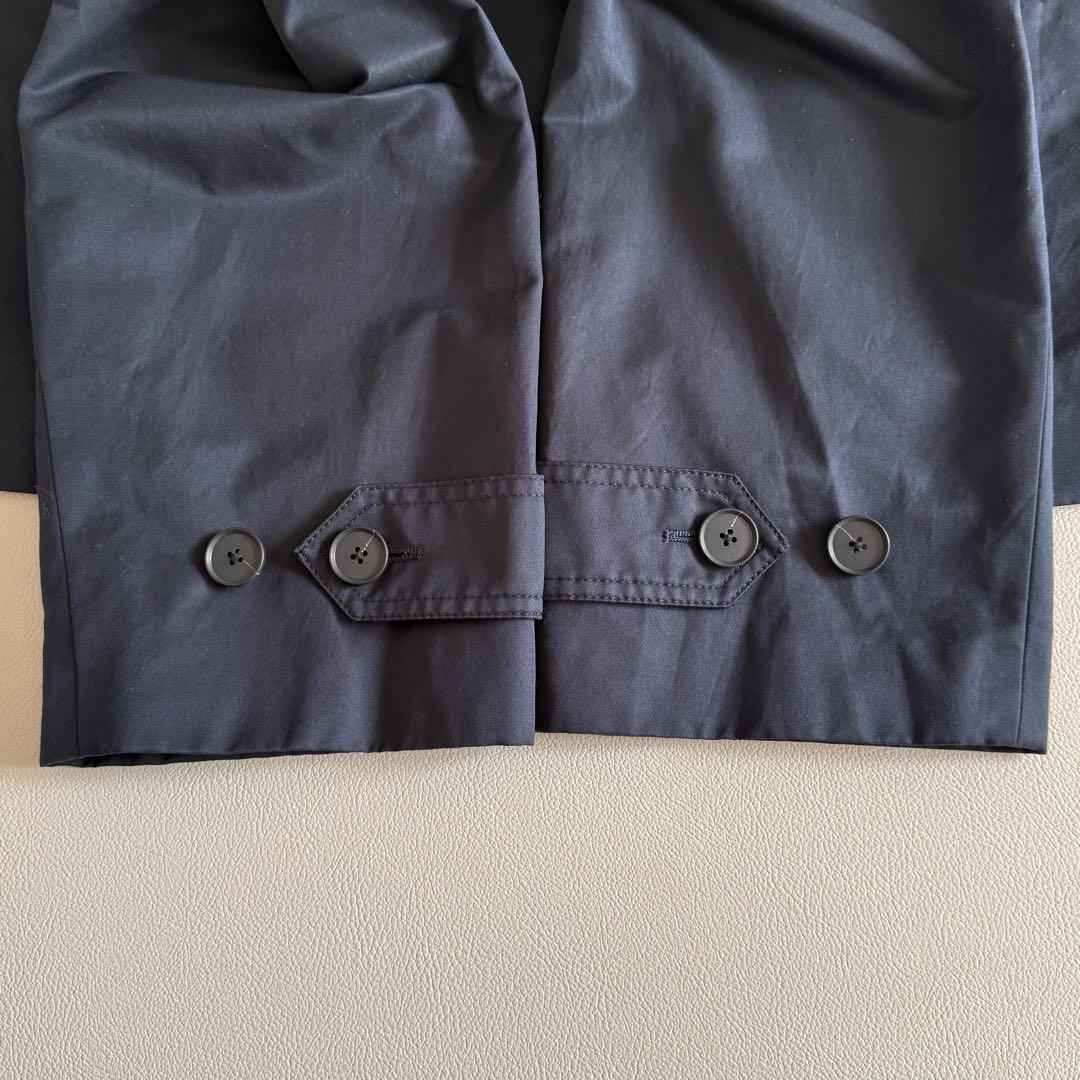 美品　25SS　スピック&スパン　T/Cギャバジンステンカラーコート　36
