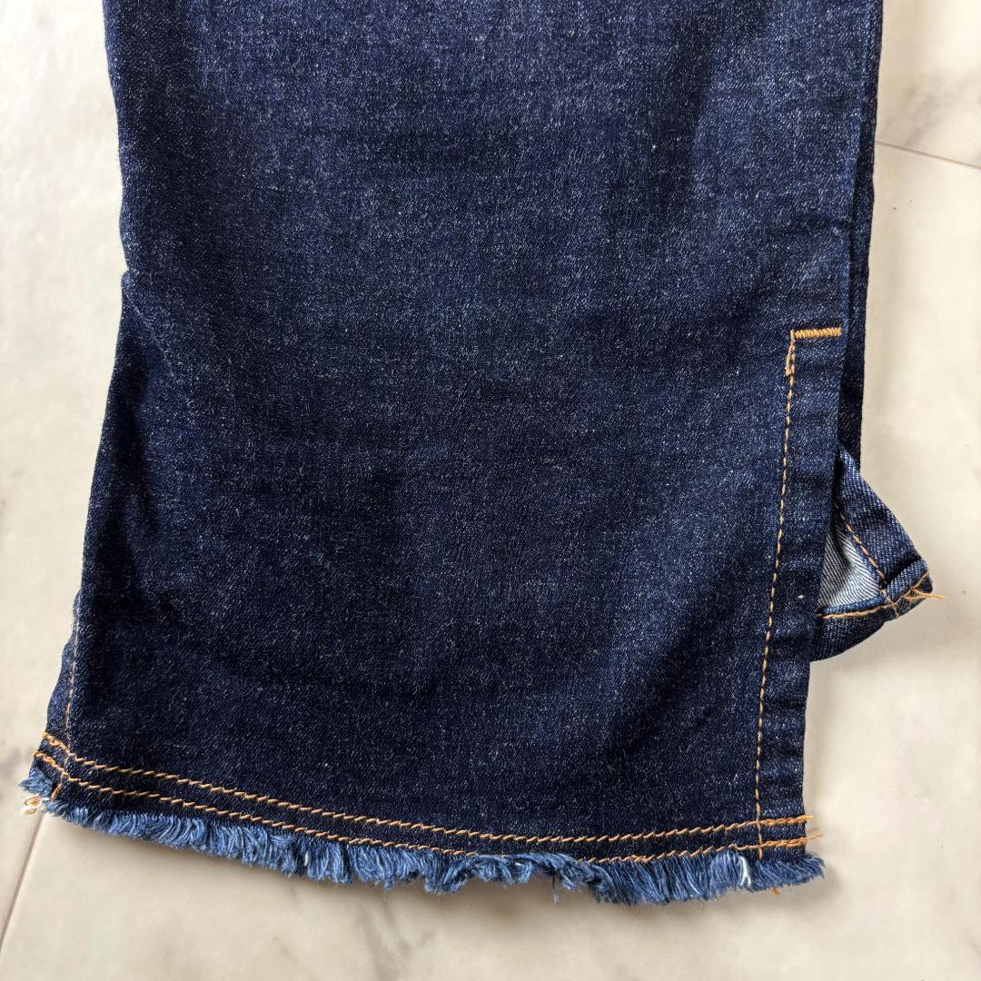 ZUCCa ストレッチ サルエル デニムパンツ M ダークネイビー ズッカ