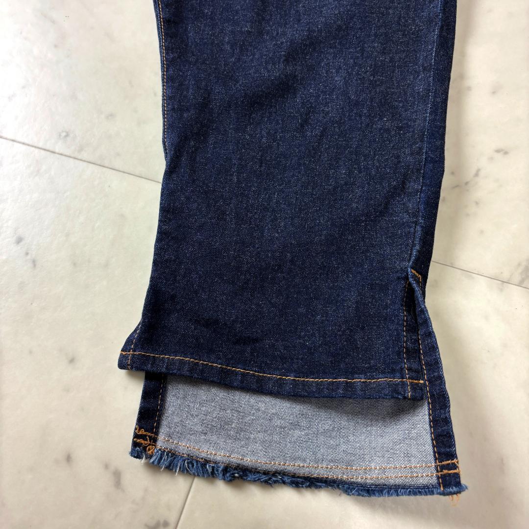 ZUCCa ストレッチ サルエル デニムパンツ M ダークネイビー ズッカ