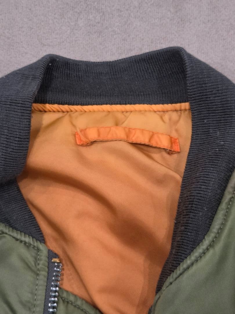 BAL × ALPHA INDUSTRIES MA-1XL バルアルファ カーキ