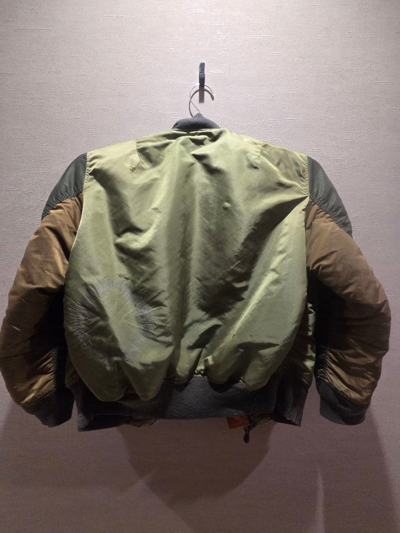 BAL × ALPHA INDUSTRIES MA-1XL バルアルファ カーキ