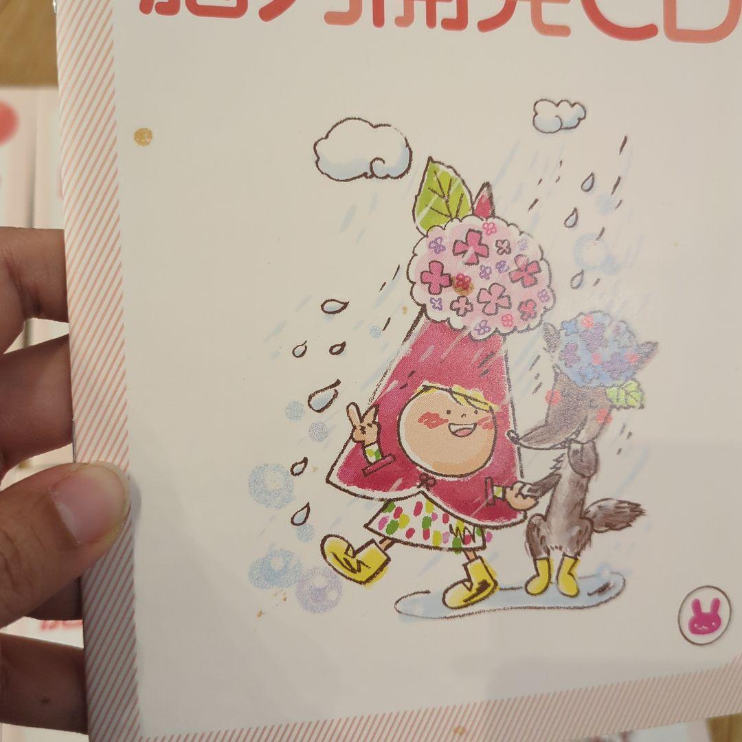 七田式　CD 知育　うさぎ（2歳）1年分　右脳教育 廃盤