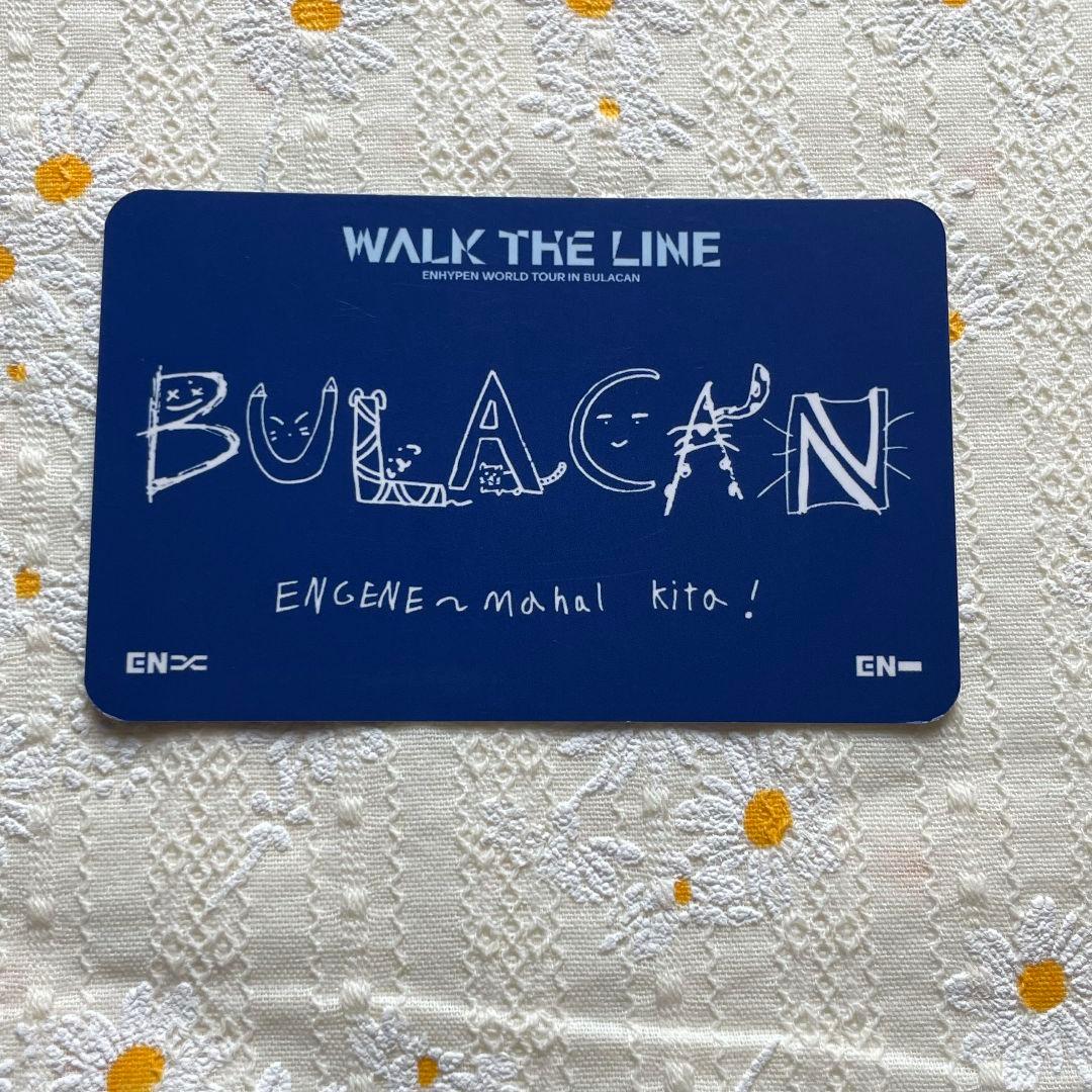 ENHYPEN ブラカンBulacan ソンフン トレカ フィリピン WALK