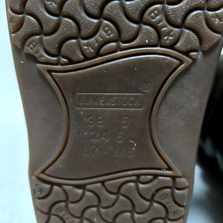 ビルケンシュトック　フットプリンツ　オイルレザーブーツ 　24.5cm　ブラウン
