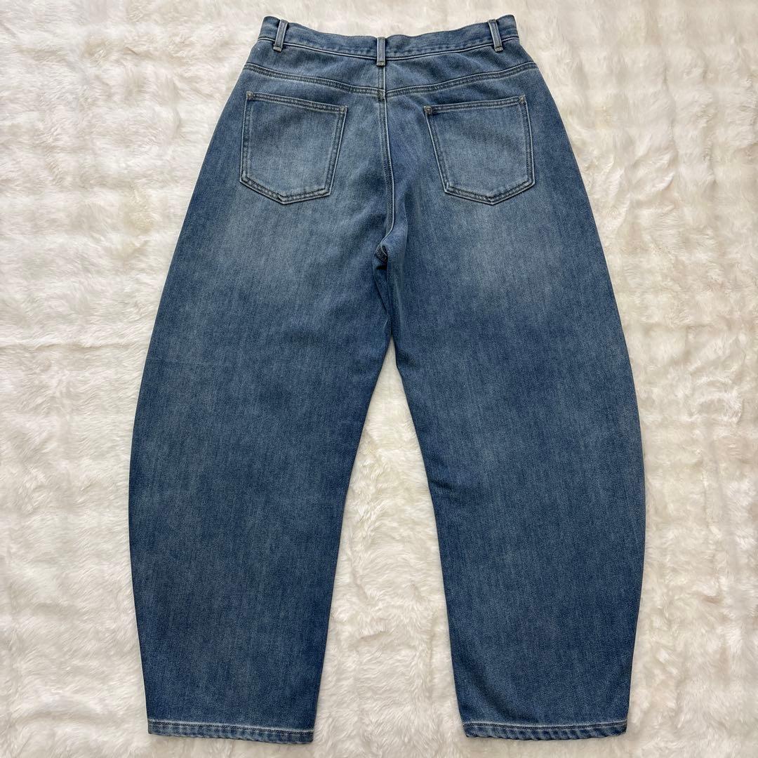 Anna Kerry 裏起毛 モロッコデニムパンツ サイズ40 タグ付き