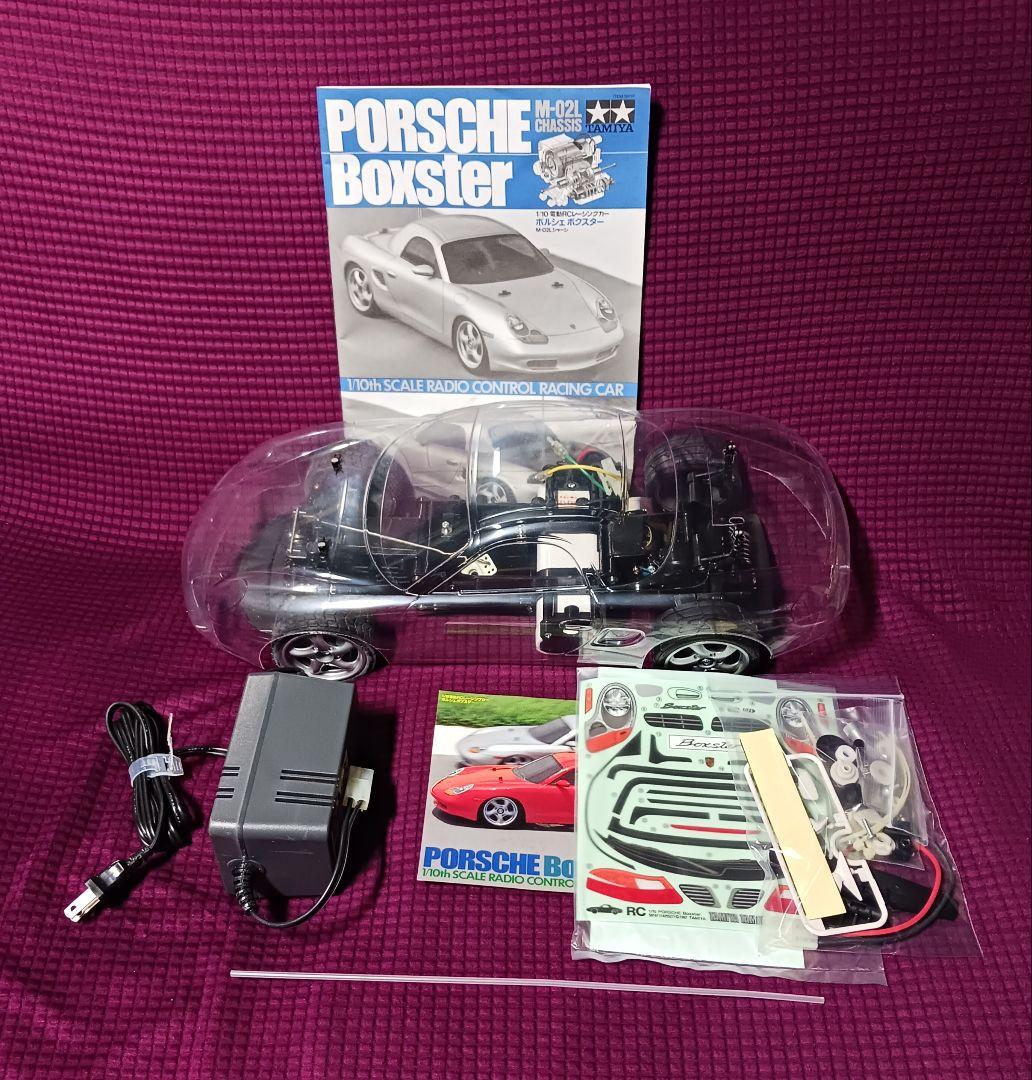 TAMIYA Porsche Boxster ラジコンカー(組み立て途中品)