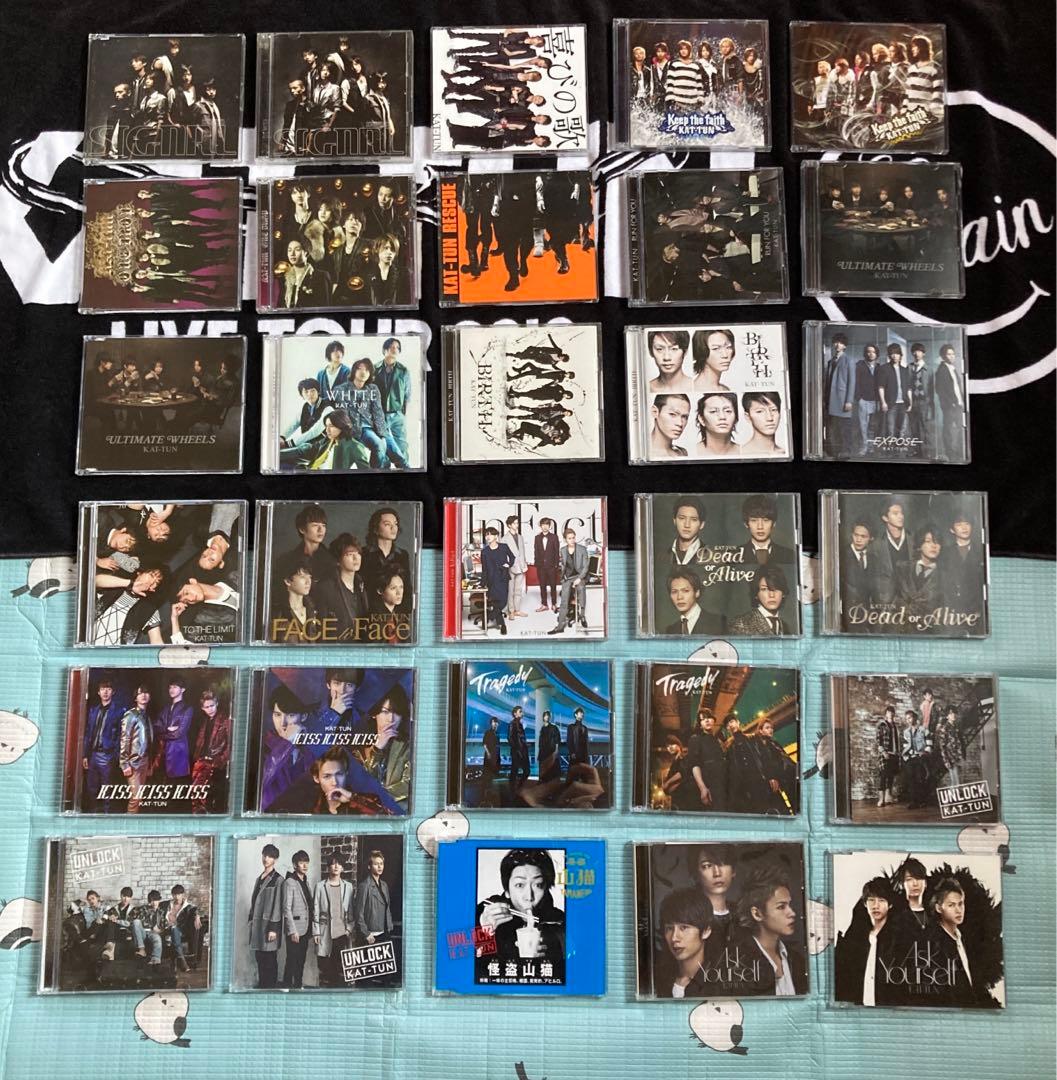KAT-TUN 赤西仁 シングル・アルバムCD まとめ 61枚 ジャニーズ