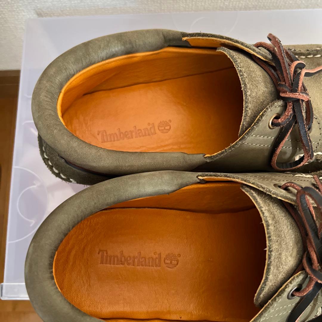 Timberland 3eye カーキ モス 26.5cm