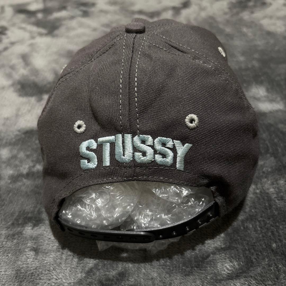 old stussy 90s 白タグ　キャップ　NYC usa製
