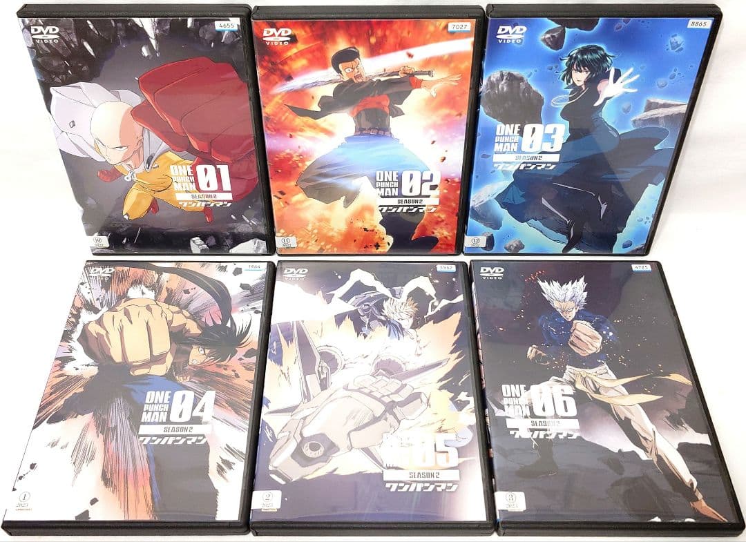 ワンパンマン【1期+2期】DVD 全12巻セット
