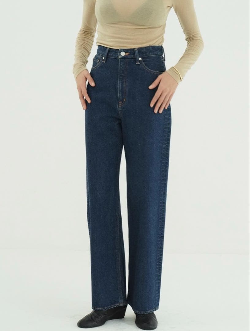 最終価格　現行✨未使用CLANE SECOND DENIM PANTS サイズ1