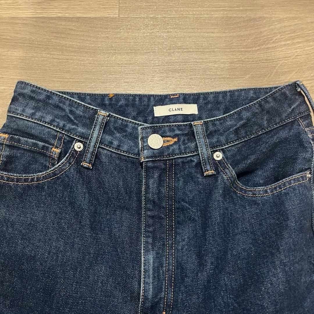 最終価格　現行✨未使用CLANE SECOND DENIM PANTS サイズ1