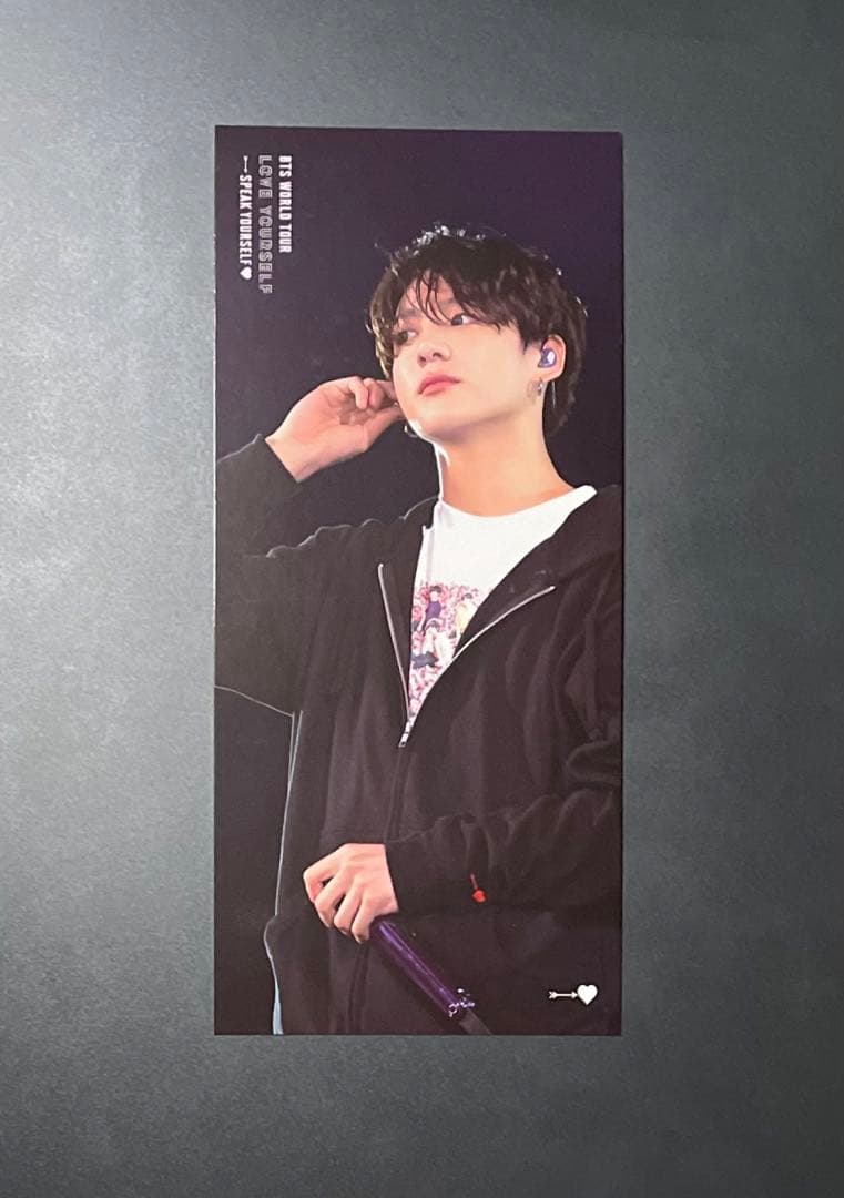 BTS SYSロンドン ブックマーク ジョングク