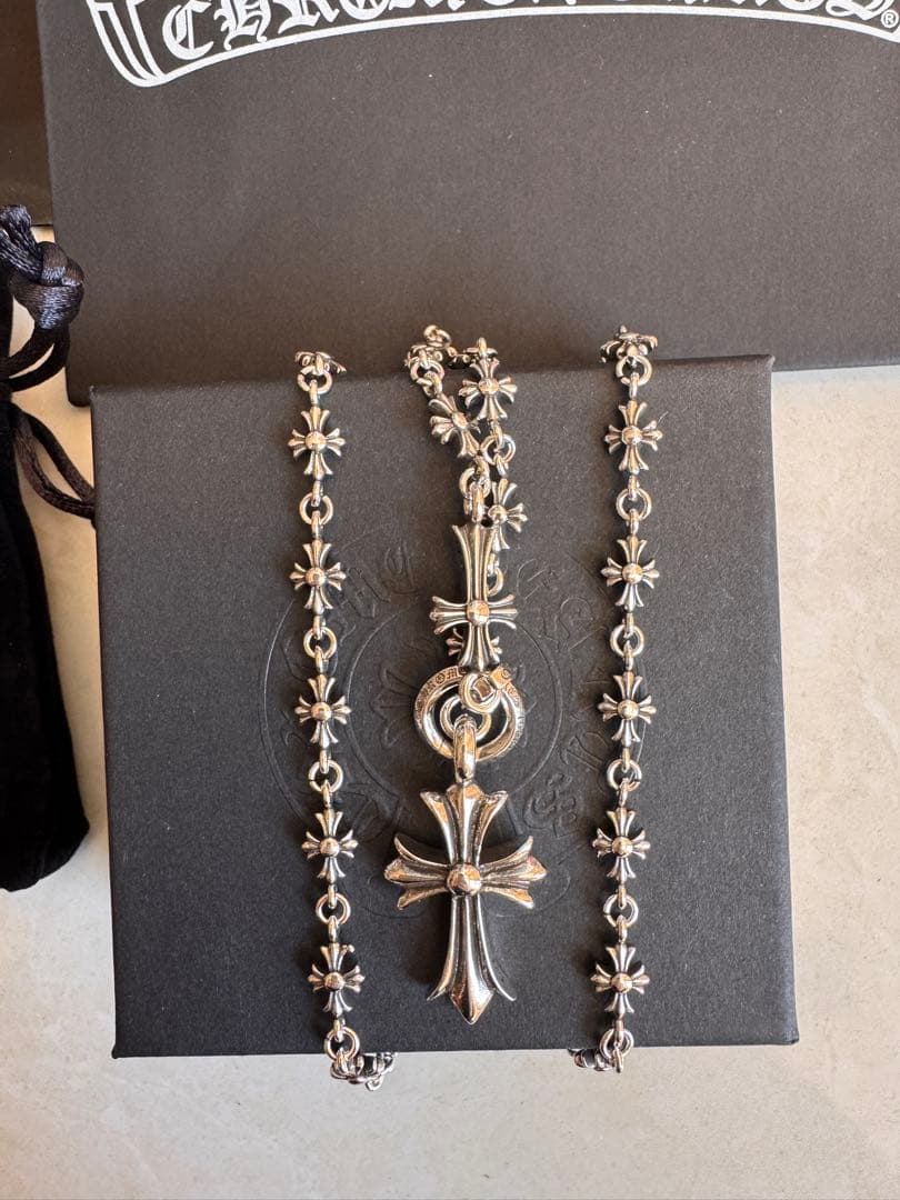 Chrome Hearts シルバーネックレス